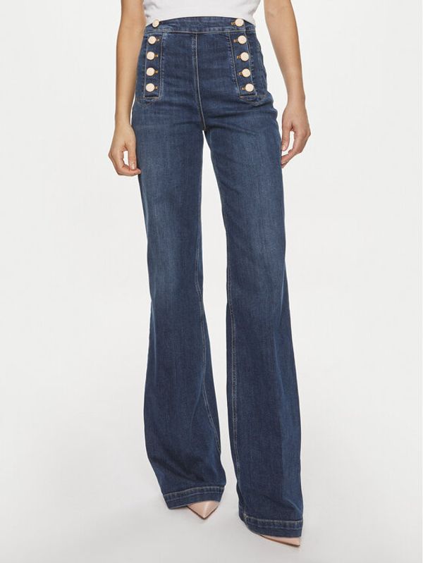 Elisabetta Franchi Elisabetta Franchi Jeans hlače PJ-44D-41E2-V460 Mornarsko modra Regular Fit