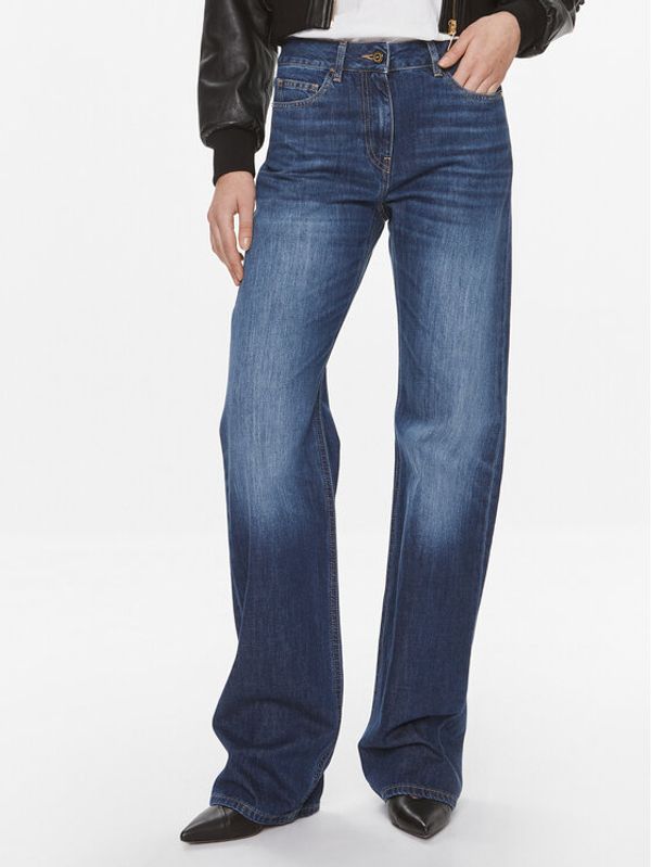 Elisabetta Franchi Elisabetta Franchi Jeans hlače PJ-47I-41E2-V320 Modra Straight Fit