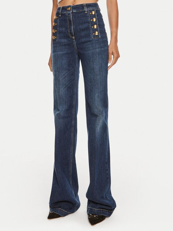 Elisabetta Franchi Elisabetta Franchi Jeans hlače PJ-67D-46E2 Mornarsko modra Regular Fit