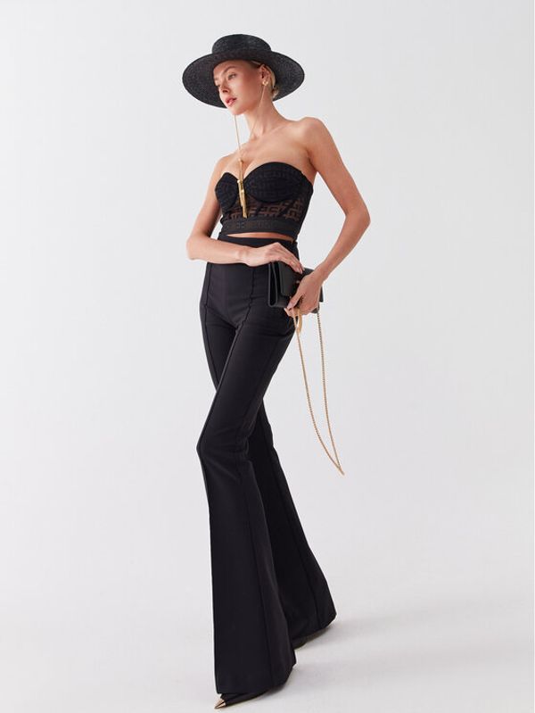 Elisabetta Franchi Elisabetta Franchi Top TO-013-32E2-V290 Črna Slim Fit