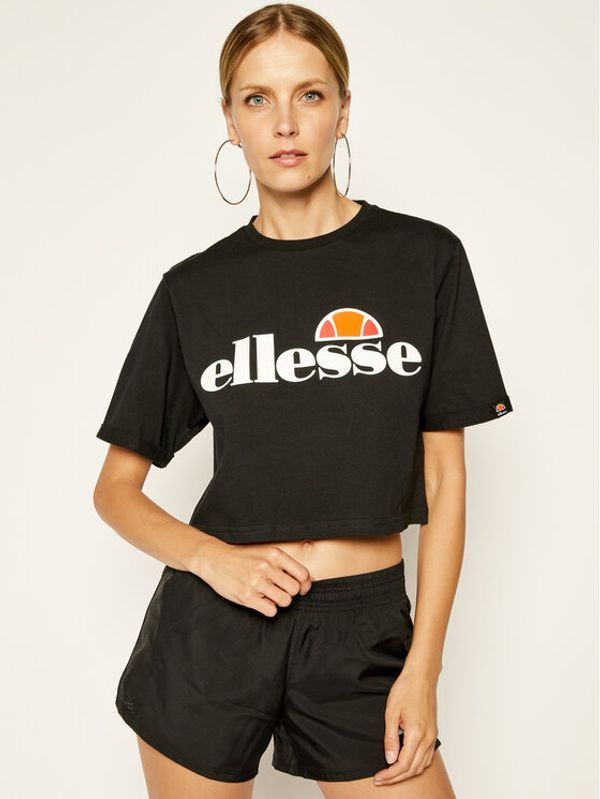 Ellesse Ellesse Majica Alberta Crop SGS04484 Črna Regular Fit