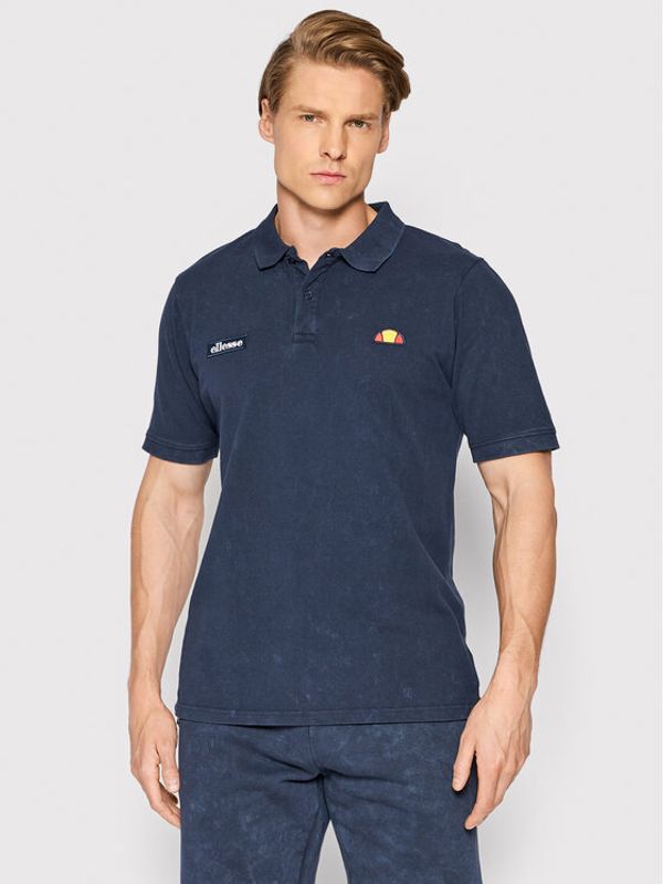 Ellesse Ellesse Polo majica Montura Caustic SHM14371 Mornarsko modra Regular Fit