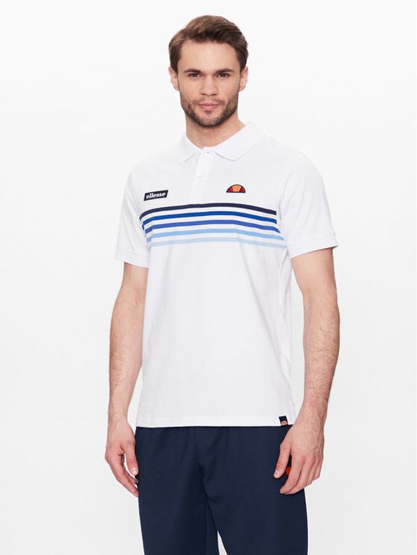 Ellesse Ellesse Polo majica Vinzona SHR14634 Bela Regular Fit