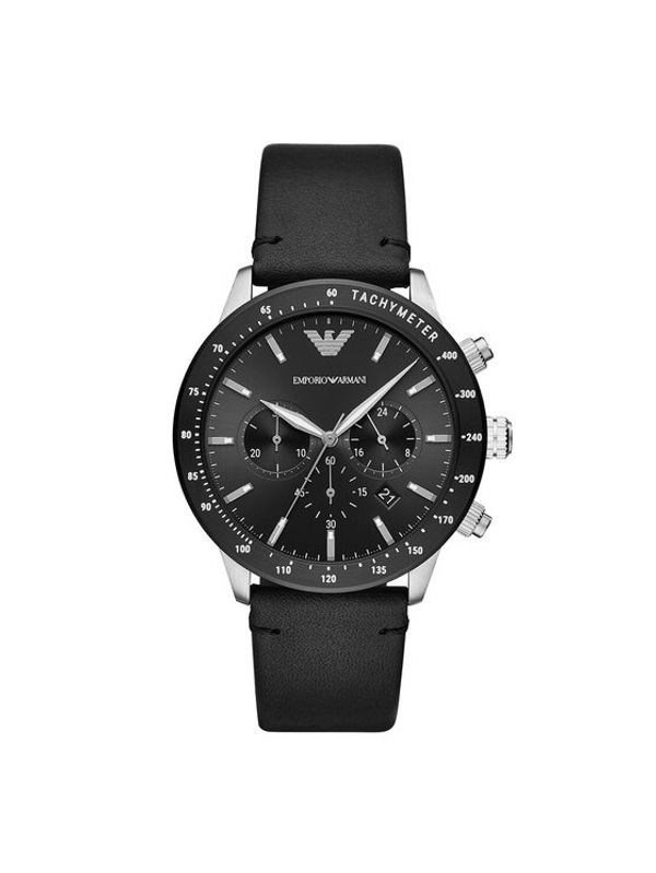 Emporio Armani Emporio Armani Ročna ura AR11243 Črna