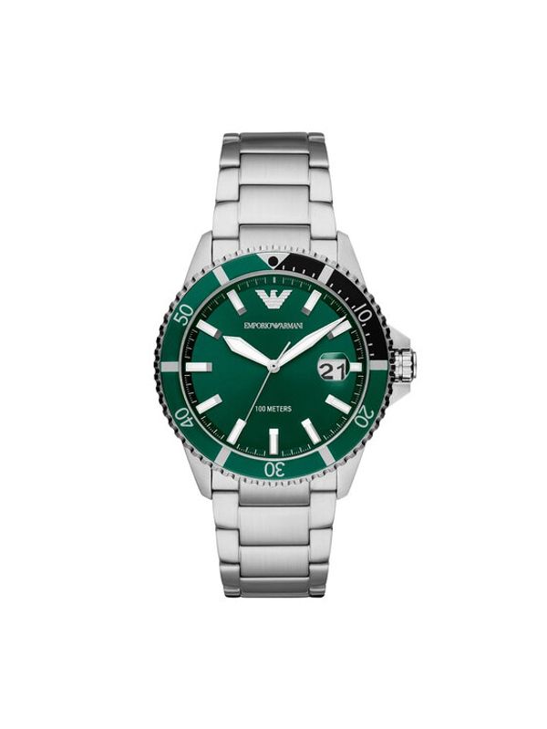 Emporio Armani Emporio Armani Ročna ura AR11338 Srebrna