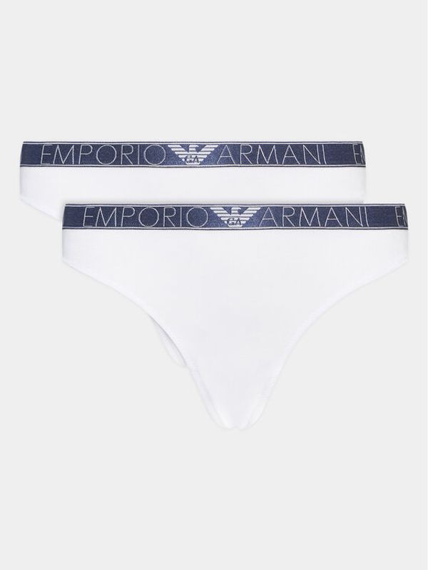 Emporio Armani Underwear Emporio Armani Underwear Set 2 parov tangic 163333 3R221 00010 Bela