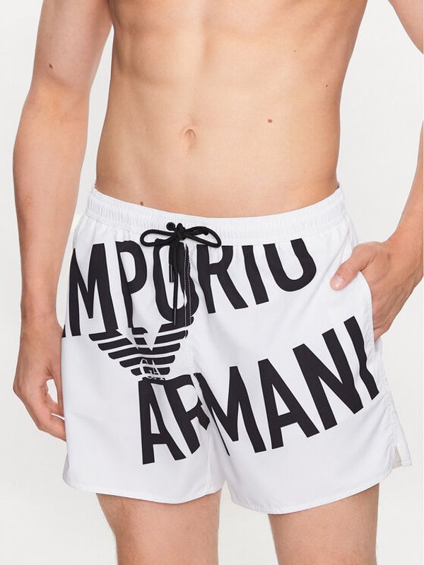 Emporio Armani Underwear Emporio Armani Underwear Kopalne hlače 211740 3R424 93410 Bela Regular Fit