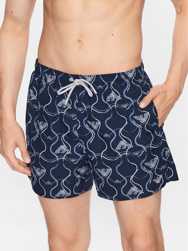 Emporio Armani Underwear Emporio Armani Underwear Kopalne hlače 211740 3R444 18736 Mornarsko modra Regular Fit