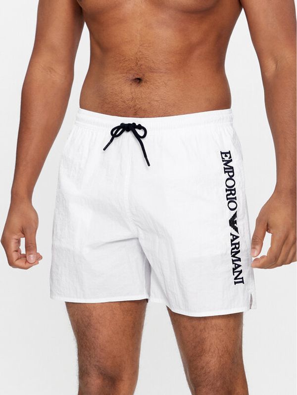 Emporio Armani Underwear Emporio Armani Underwear Kopalne hlače 211740 4R422 00010 Bela Regular Fit