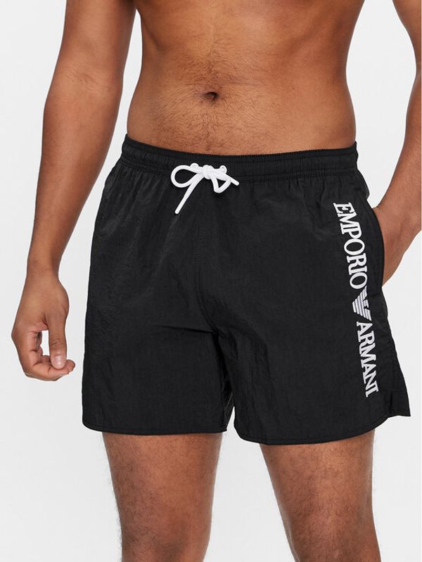 Emporio Armani Underwear Emporio Armani Underwear Kopalne hlače 211740 4R422 00020 Črna Regular Fit