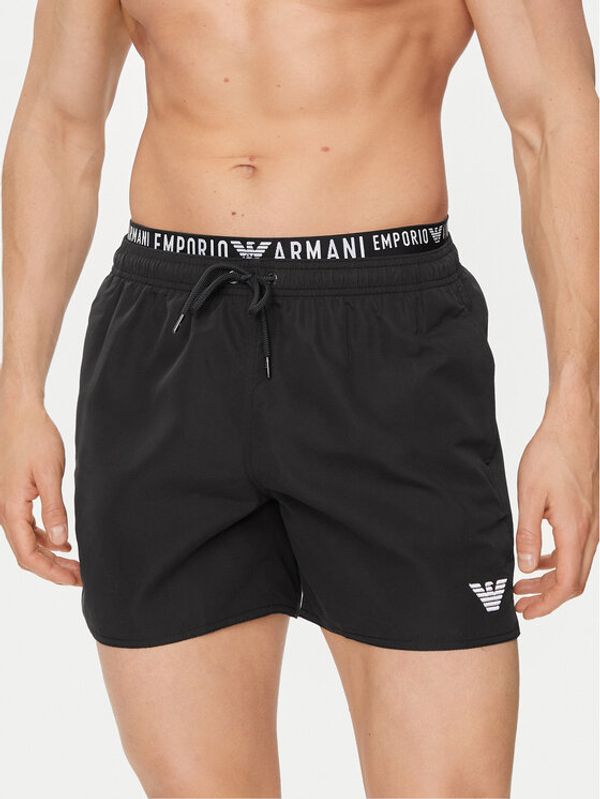 Emporio Armani Underwear Emporio Armani Underwear Kopalne hlače 211740 4R432 00020 Črna Regular Fit