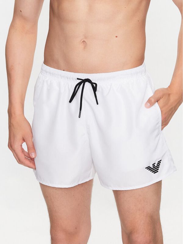 Emporio Armani Underwear Emporio Armani Underwear Kopalne hlače 211752 3R438 00010 Bela Regular Fit