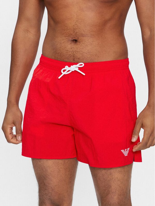 Emporio Armani Underwear Emporio Armani Underwear Kopalne hlače 211756 4R422 00774 Rdeča Regular Fit