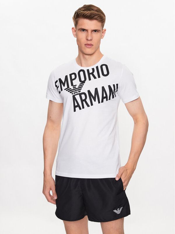 Emporio Armani Underwear Emporio Armani Underwear Majica 211818 3R476 93410 Bela Regular Fit