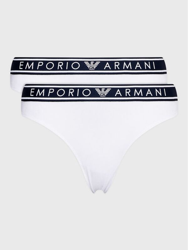 Emporio Armani Underwear Emporio Armani Underwear Set 2 parov klasičnih spodnjih hlačk 163334 3R227 00010 Bela