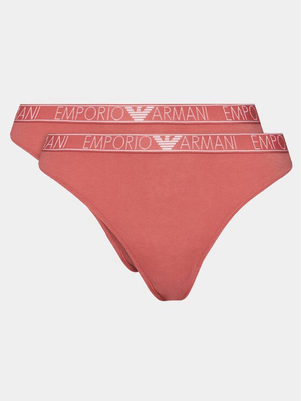 Emporio Armani Underwear Emporio Armani Underwear Set 2 parov klasičnih spodnjih hlačk 163334 4R223 05373 Roza