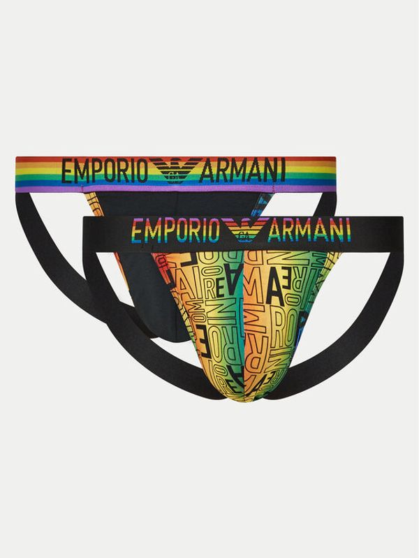 Emporio Armani Underwear Emporio Armani Underwear Set 2 parov slipov Jock Strap 111932 4R513 3342 Pisana