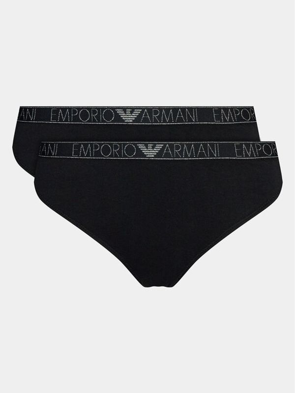 Emporio Armani Underwear Emporio Armani Underwear Set 2 parov spodnjih hlačk 163334 3F223 00020 Črna