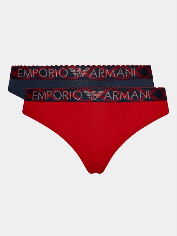 Emporio Armani Underwear Emporio Armani Underwear Set 2 parov spodnjih hlačk 163334 3F225 28235 Mornarsko modra
