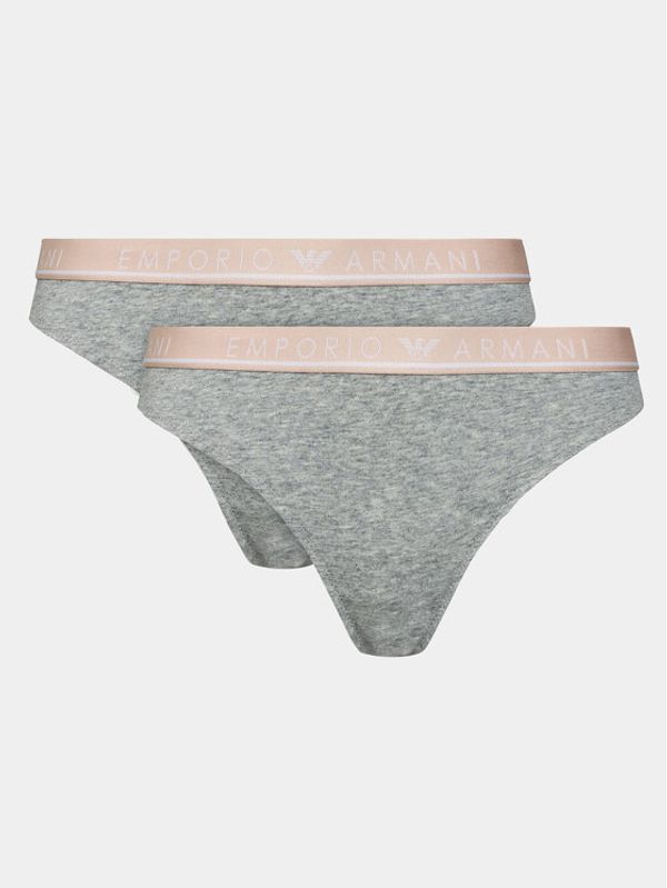 Emporio Armani Underwear Emporio Armani Underwear Set 2 parov spodnjih hlačk 163334 3F227 00948 Siva