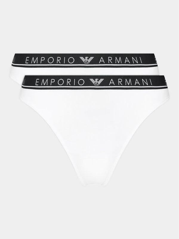 Emporio Armani Underwear Emporio Armani Underwear Set 2 parov spodnjih hlačk 163337 3F227 00010 Bela