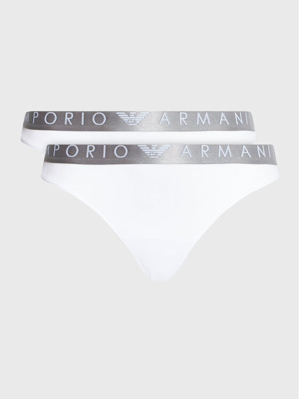 Emporio Armani Underwear Emporio Armani Underwear Set 2 parov tangic 163333 3R235 00010 Bela