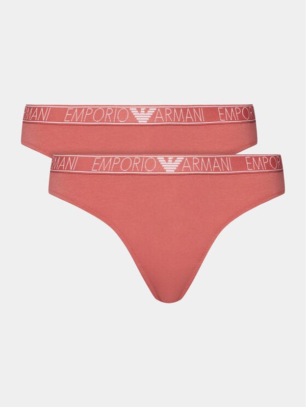 Emporio Armani Underwear Emporio Armani Underwear Set 2 parov tangic 163333 4R223 05373 Roza