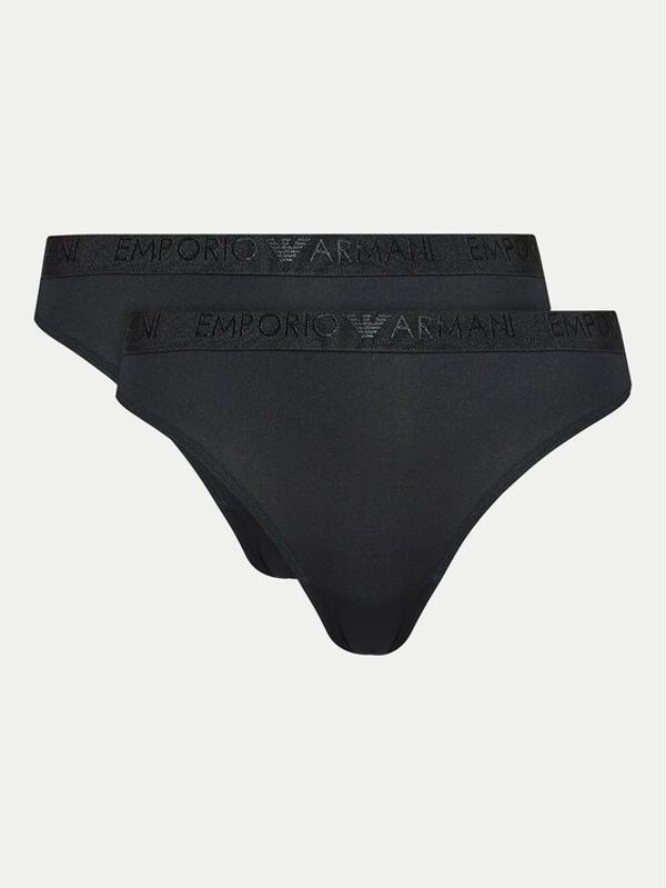 Emporio Armani Underwear Emporio Armani Underwear Set 2 parov tangic 163333 4R235 00020 Črna