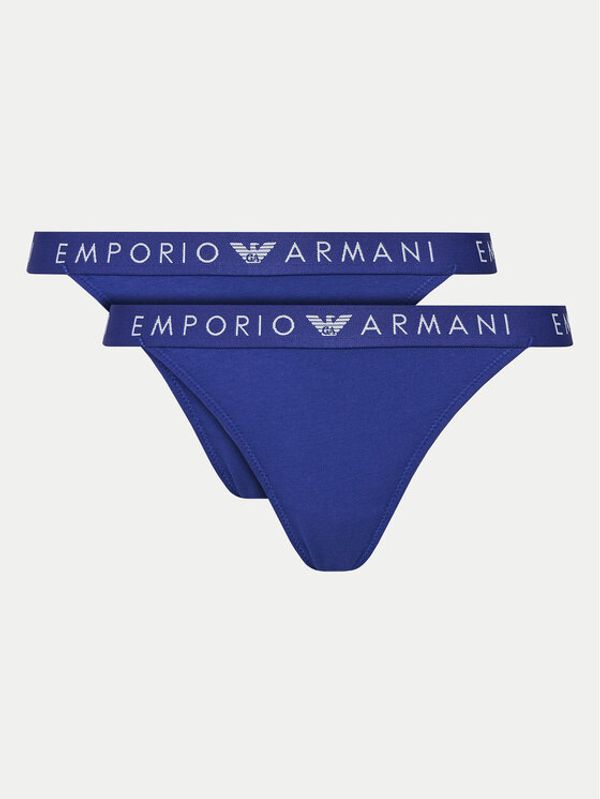 Emporio Armani Underwear Emporio Armani Underwear Set 2 parov tangic 164522 4F227 07191 Modra