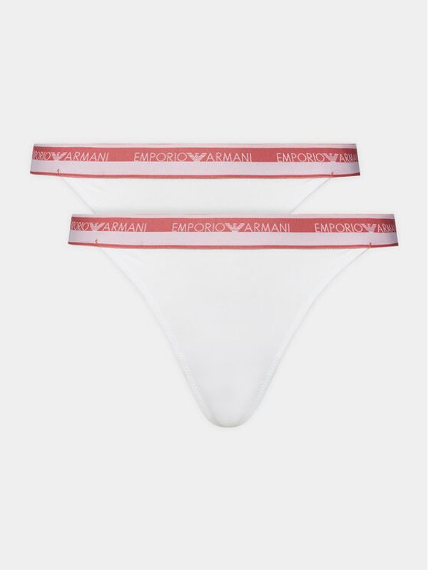 Emporio Armani Underwear Emporio Armani Underwear Set 2 parov tangic 164522 4R227 00010 Bela