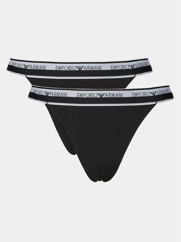 Emporio Armani Underwear Emporio Armani Underwear Set 2 parov tangic 164522 4R227 00020 Črna