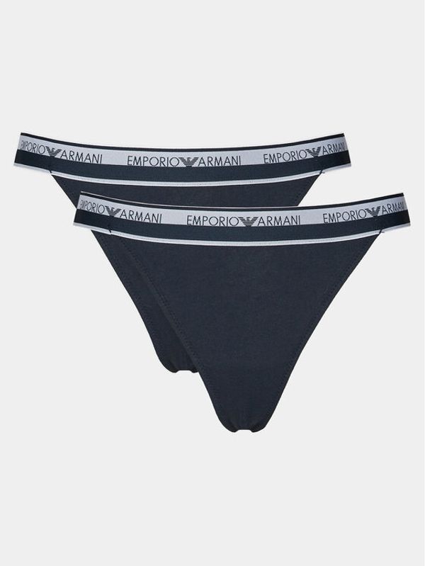 Emporio Armani Underwear Emporio Armani Underwear Set 2 parov tangic 164522 4R227 00135 Mornarsko modra