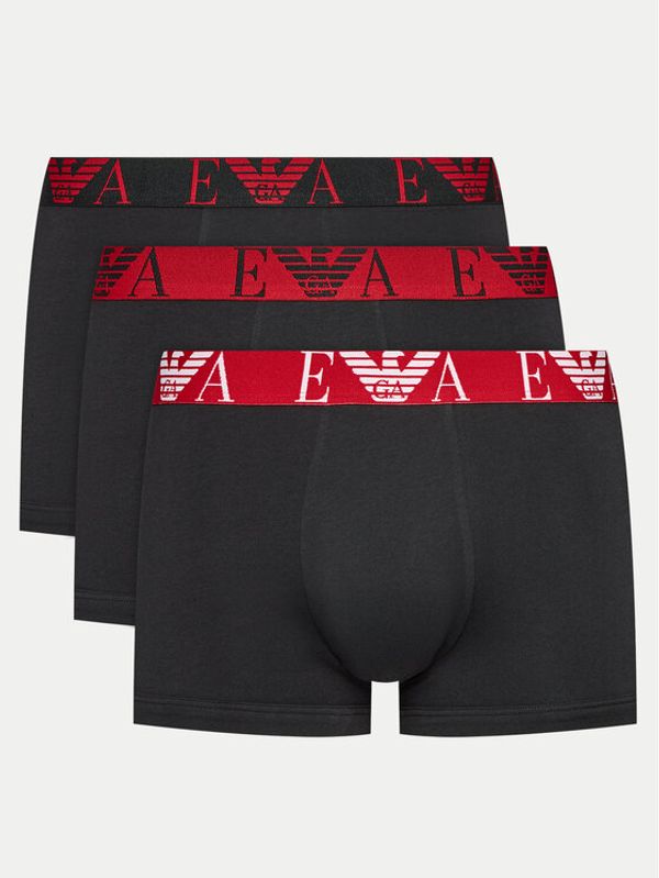 Emporio Armani Underwear Emporio Armani Underwear Set 3 parov boksaric 111357 4F715 38121 Črna