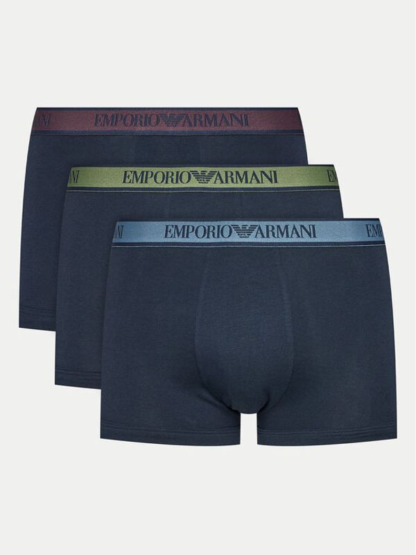 Emporio Armani Underwear Emporio Armani Underwear Set 3 parov boksaric 111357 4F717 70435 Mornarsko modra