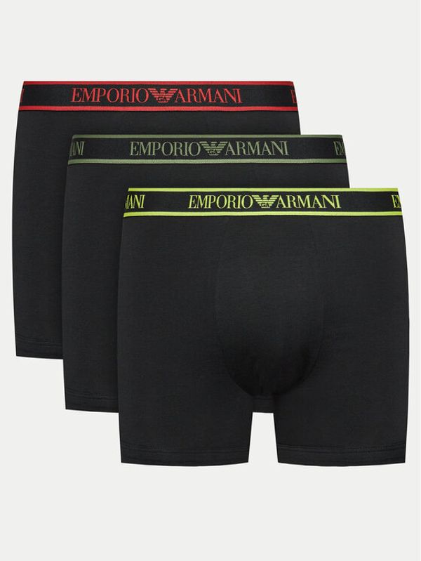 Emporio Armani Underwear Emporio Armani Underwear Set 3 parov boksaric 111473 4F717 21320 Črna