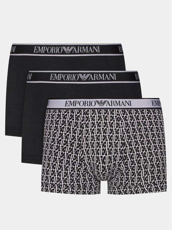 Emporio Armani Underwear Emporio Armani Underwear Set 3 parov boksaric 112130 4R717 35421 Črna