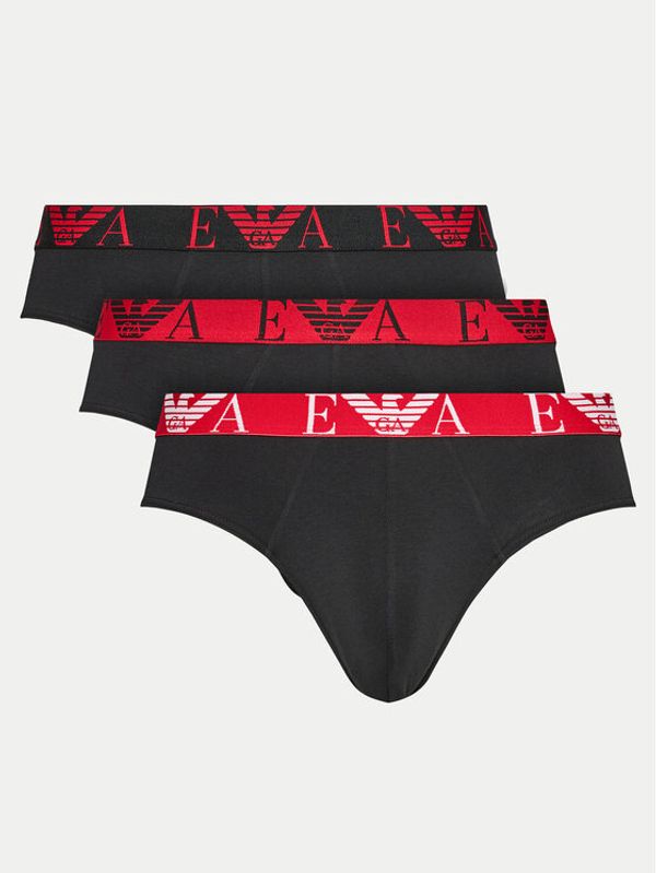 Emporio Armani Underwear Emporio Armani Underwear Set 3 sponjic 111734 4F715 38121 Črna