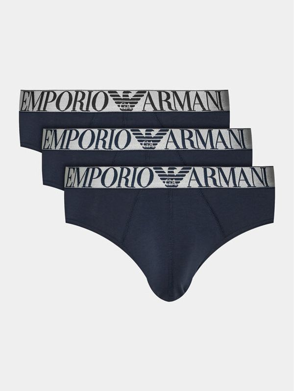 Emporio Armani Underwear Emporio Armani Underwear Set 3 sponjic 111734 4R726 40035 Mornarsko modra