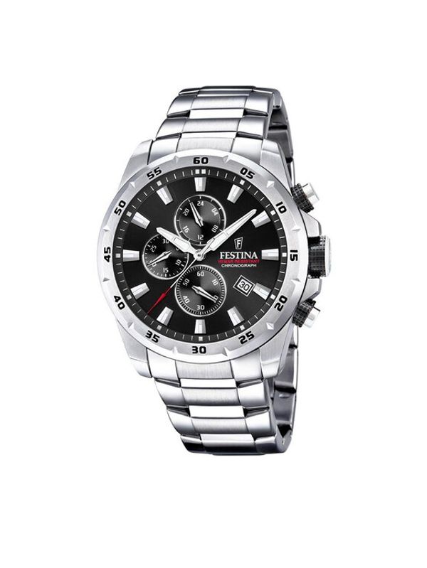 Festina Festina Ročna ura Chrono Sport 20463/4 Srebrna