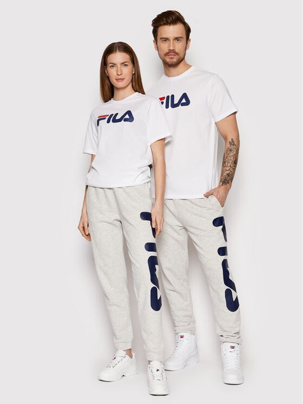 Fila Fila Majica Unisex Bellano FAU0067 Bela Regular Fit