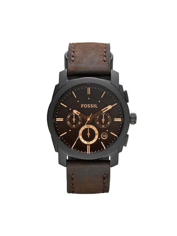 Fossil Fossil Ročna ura Machine FS4656 Rjava