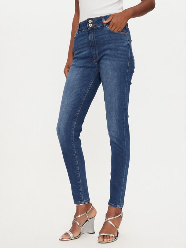 Fracomina Fracomina Jeans hlače FP24WV7010D46093 Modra Skinny Fit