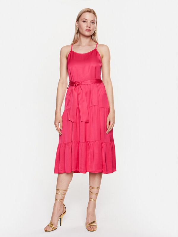 Fracomina Fracomina Vsakodnevna obleka FS23SD2002W41301 Roza Regular Fit