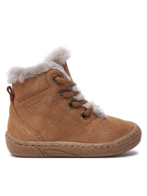 Froddo Froddo Gležnjarji Minni Suede Laces G2110140-2 M Rjava