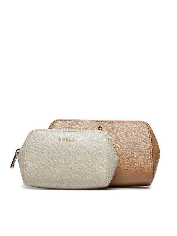 Furla Furla Kozmetični kovček Camelia  WE00453 ARE000 3407S Rjava