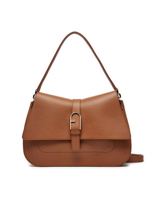 Furla Furla Ročna torba Flow L Top Handle WB01040-BX2045-RY000-1007 Rjava