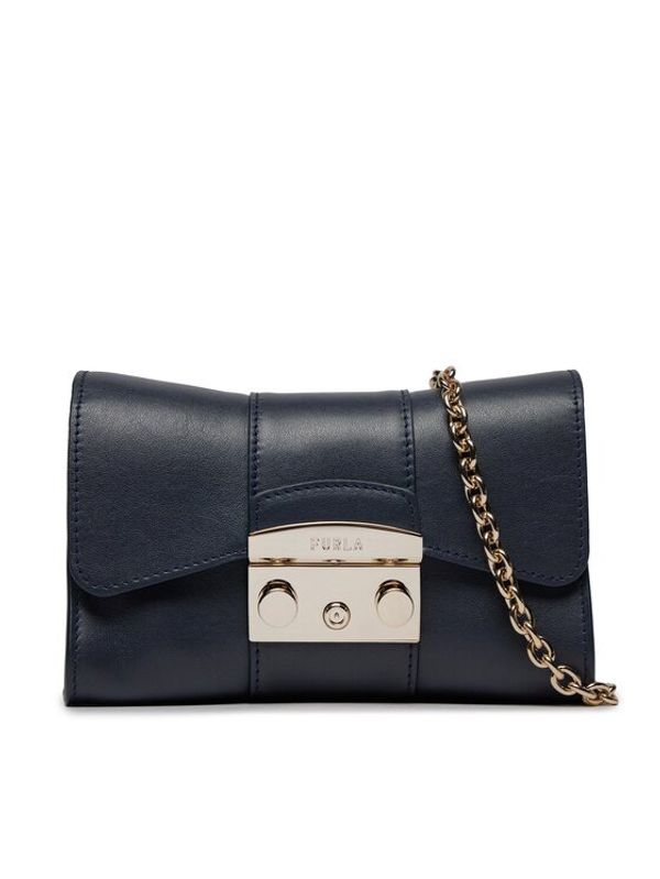 Furla Furla Ročna torba Metropolis Mini Crossbody Remi WB00930-BX1709-2676S-9076 Mornarsko modra