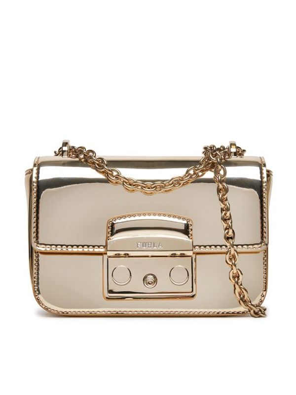 Furla Furla Ročna torba Metropolis Mini Crossbody WB00828BX2052CGD001007 Zlata