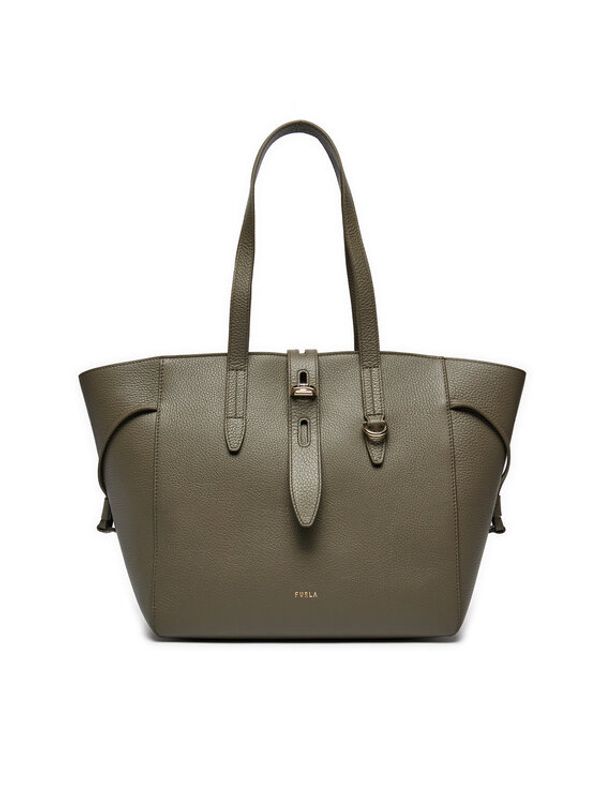 Furla Furla Ročna torba Net M Tote 29 WB00779-HSF000-2810S-1007 Zelena