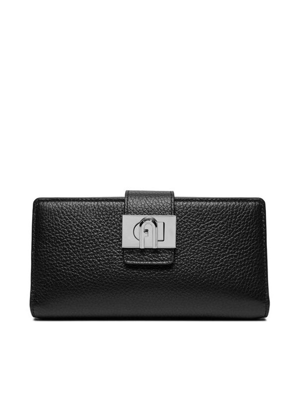 Furla Furla Velika ženska denarnica 1927 Continental Wallet Bifold Soft WP00425-HSF000-O6000-1007 Črna